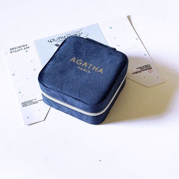 AGATHA PARIS Jewelry Box Jewelry Case Ring Box Trinket Box - Picture 3 of 3